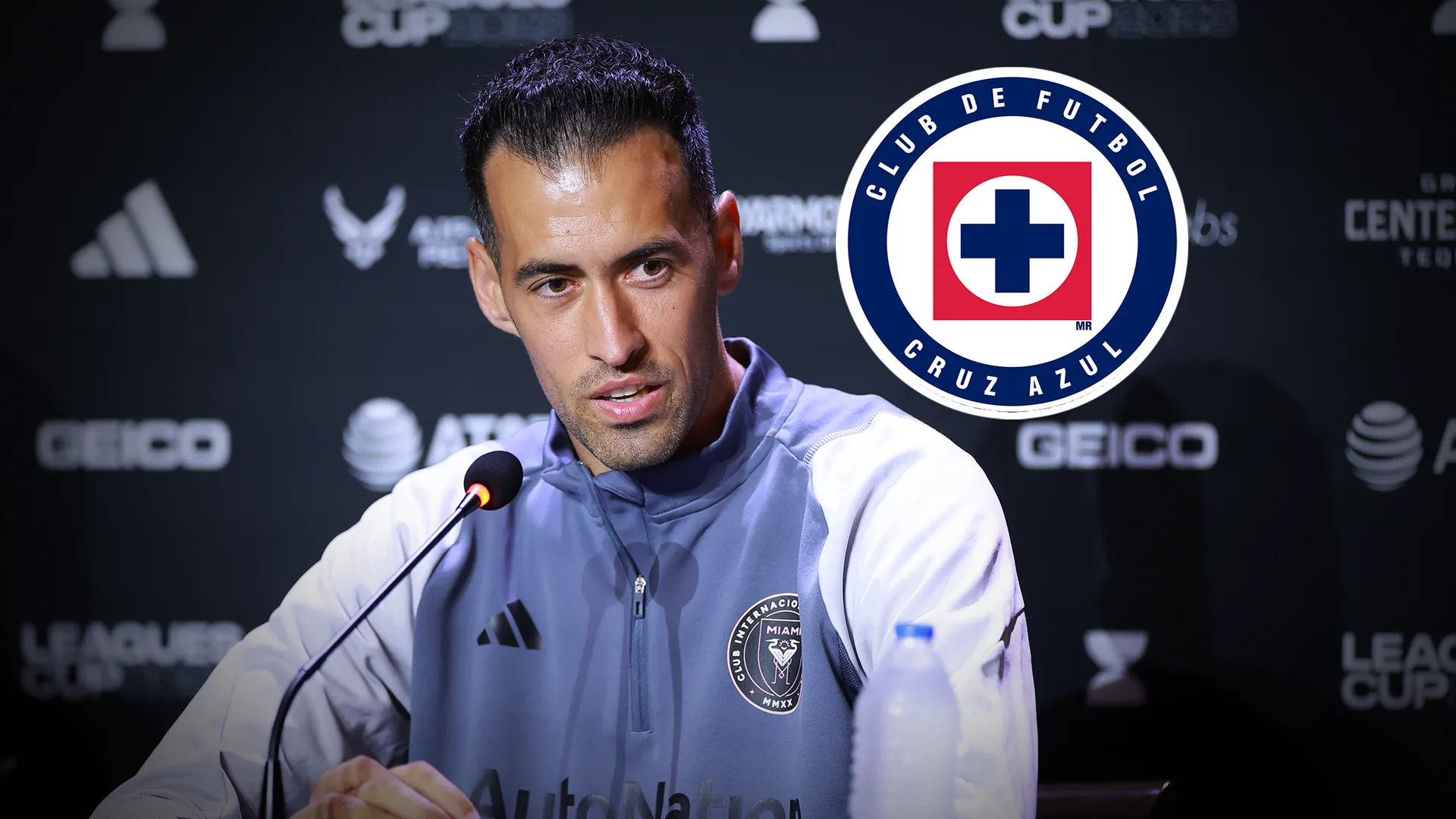¡Aguas! Sergio Busquets no se confía con Cruz Azul y califica a la Liga MX con cautela