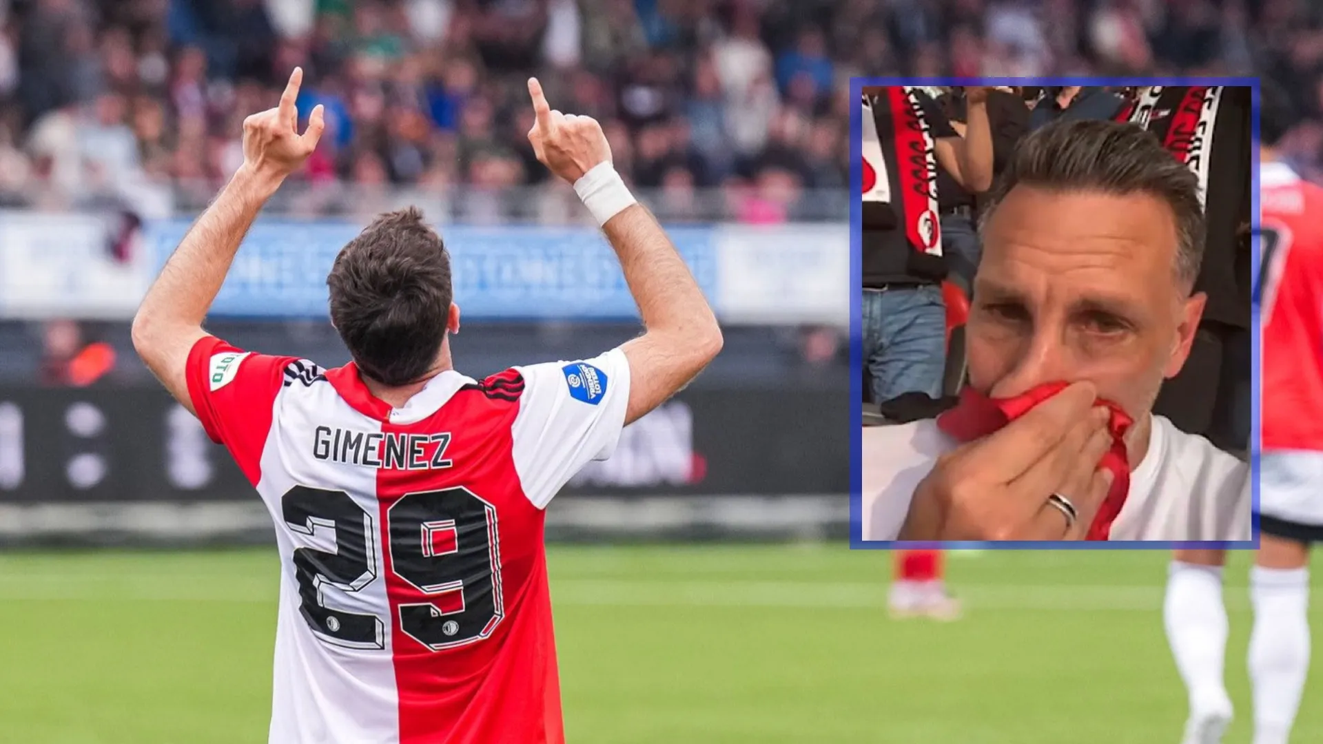 La INMENSA REACCIÓN del Chaco Giménez tras el título de Santi con el Feyenoord