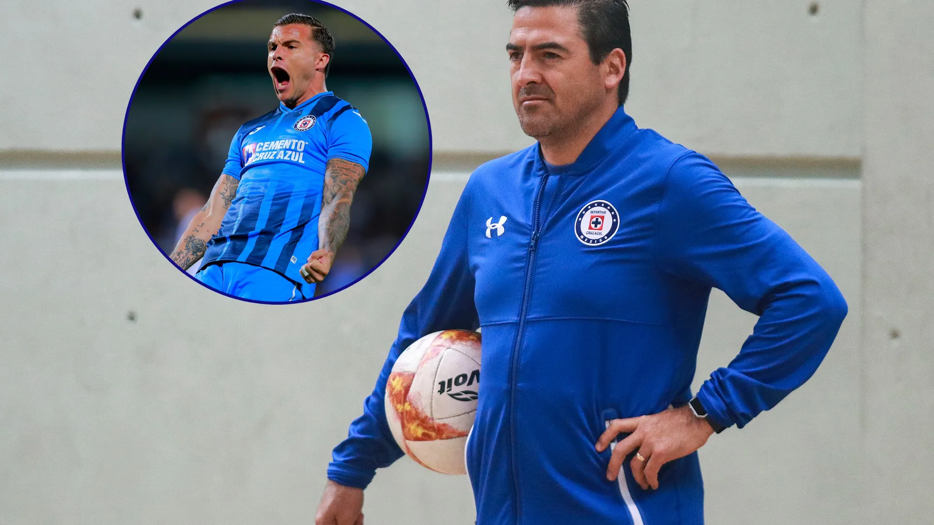 Christian Tabó concentrado para el siguiente partido de Cruz Azul