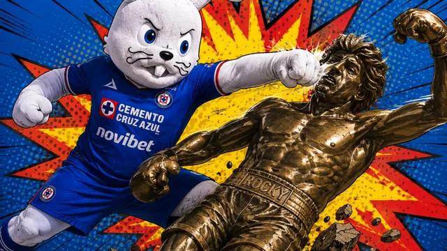 Cruz Azul rompe la maldición de la estatua de Rocky y lanza un dardo a la ciudad de Filadelfia