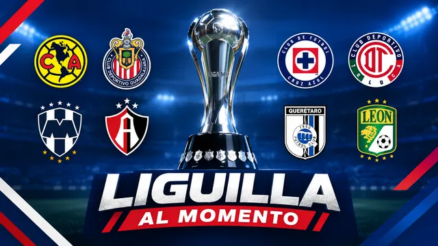 Liguilla al momento del Apertura 2026.