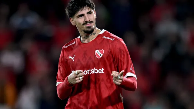 Kevin Lomónaco es una de las figuras de Independiente de Avellaneda, en Argentina.