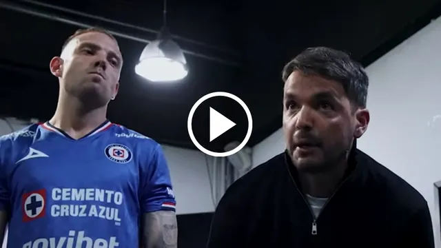 Concreta última arenga de Nicolás Larcamón en Cruz Azul.