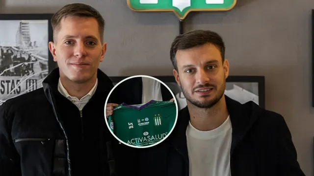 El argentino estuvo de visita en un antiguo equipo.