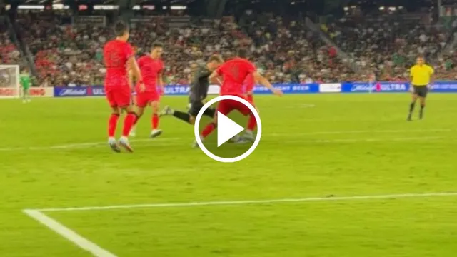 No se vio por TV: la cámara que confirma el golazo de Santiago Giménez
