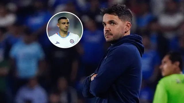 Nicolás Larcamón explicó por qué no usó a Giorgos Giakoumakis en Cruz Azul