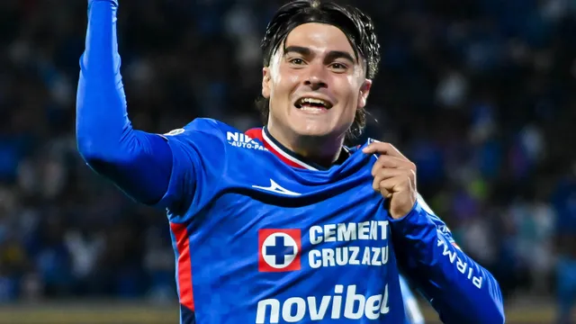 Luka Romero, el héroe de Cruz Azul ante Toluca.