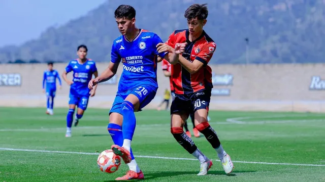 Cruz Azul Sub-21 rescató un agónico empate frente a Atlas