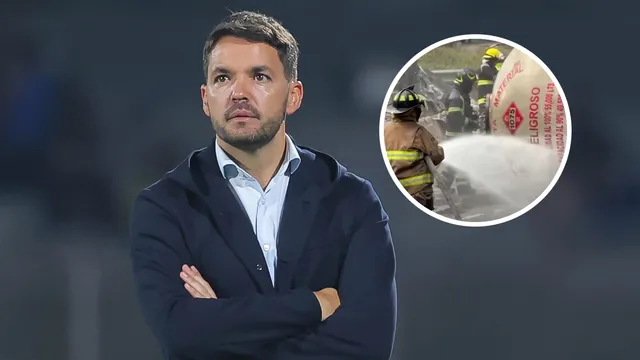 Larcamón, DT de Cruz Azul, habló sobre la tragedia de Iztapalapa.