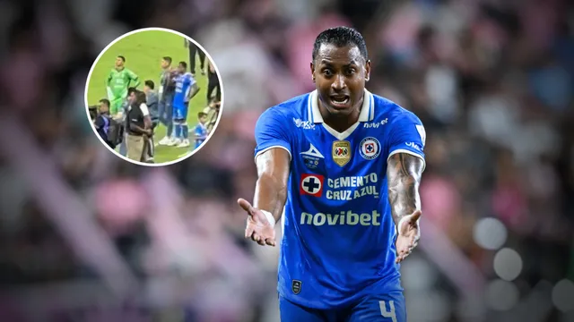 Willer Ditta fue captado por las cámaras tras ser blanco de críticas en la final ante Inter Miami.