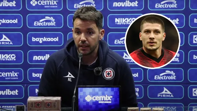Nicolás Larcamón habló sobre Luka Jovic y el fichaje que falta en Cruz Azul.
