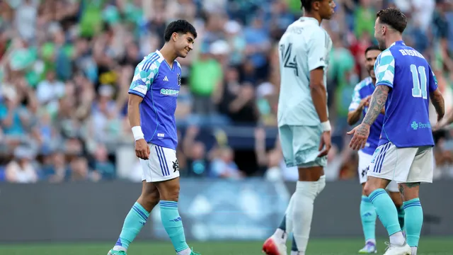 El futbolista marcó un gol en el último partido de Seattle Sounders en la MLS.