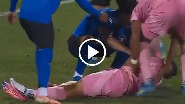 Germán Berterame, rival de Cruz Azul con el Inter Miami, desplomó y convulsionó en la MLS