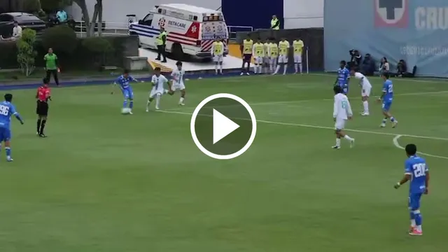 Ariel Castro y un golazo para Cruz Azul Sub-21.