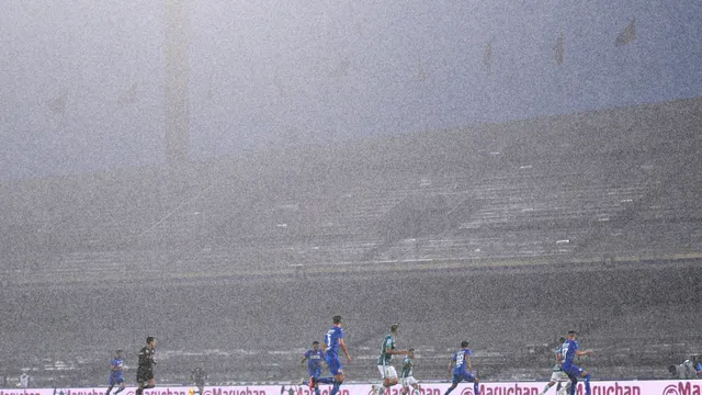 Confirmado: Se retrasa el partido de Cruz Azul y Toluca por la lluvia en el Estadio Olímpico Universitario