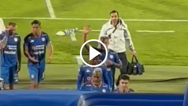 Desgarrador: la afición de Cruz Azul se despidió de Gonzalo Piovi en Ciudad Universitaria