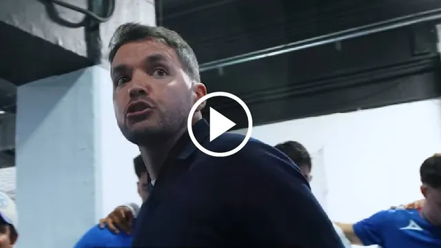 El argentino motivó a sus dirigidos antes de derrotar a los Bravos.