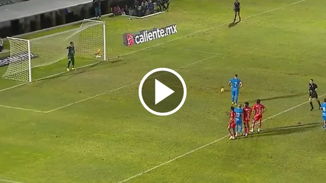 Mateusz Bogusz y el 1-1 ante Mazatlán.