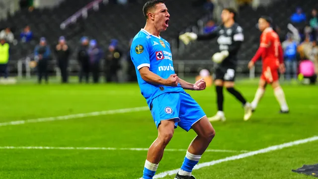 Andrés Montaño marcó el gol del triunfo para Cruz Azul y luego habló ante los micrófonos.