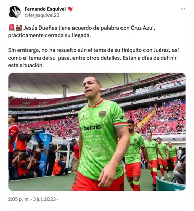 Fernando Esquivel | Twitter