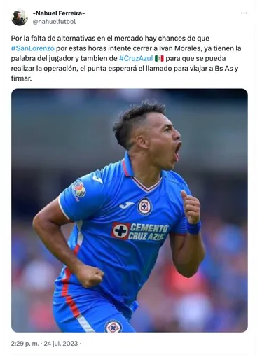 Nahuel Ferreira | Twitter