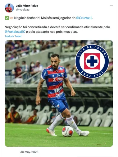 Moisés Vieira | João Vitor Paiva (Twitter)