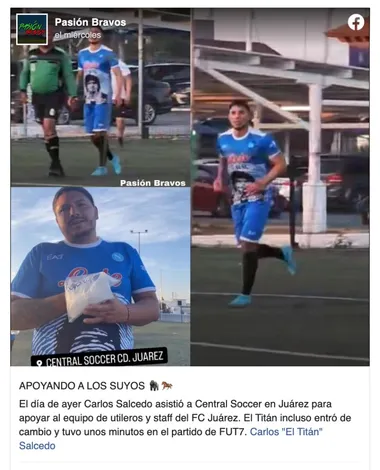 Tomado de Facebook