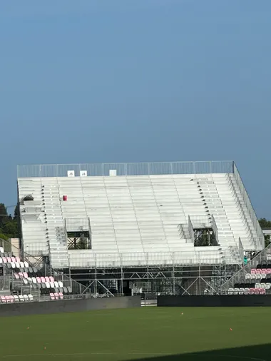 La nueva grada de Inter Miami (@FrancoPanizo)