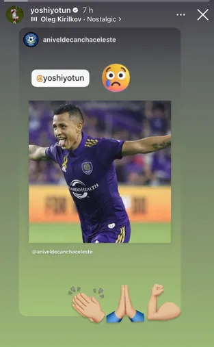 La storie de Yotún antes del Orlando - Cruz Azul. (@yoshiyotun)