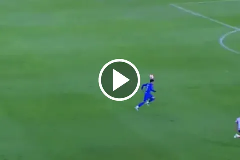 Accidentado gol de descuento de San Luis a Cruz Azul.