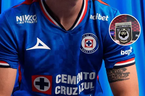 El parche que llevará Cruz Azul en la playera durante el Apertura 2025