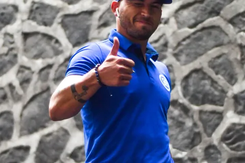 Juan Escobar, capitán de Cruz Azul.