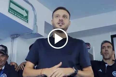 Las conmovedoras palabras de Martín Anselmi a la plantilla de Cruz Azul