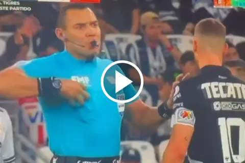¡Otra vez el Gato Ortiz! Nueva polémica del árbitro por un empujón a Sergio Canales