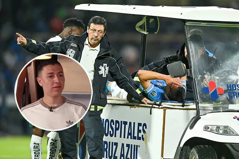 Andrés Montaño habla por primera vez sobre su grave lesión en Cruz Azul.