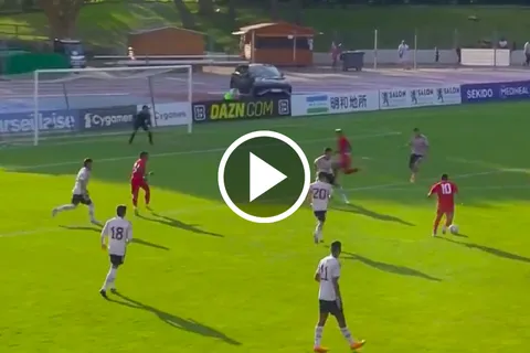 Ángel Orelien le convirtió un golazo al Tri