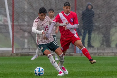 Rafa Guerrero: titular indiscutible con la Selección mexicana Sub 20 en su gira por Argentina
