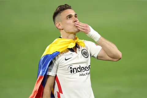 ¿Es lo que necesita Cruz Azul? Los números de Rafael Santos Borré en Europa