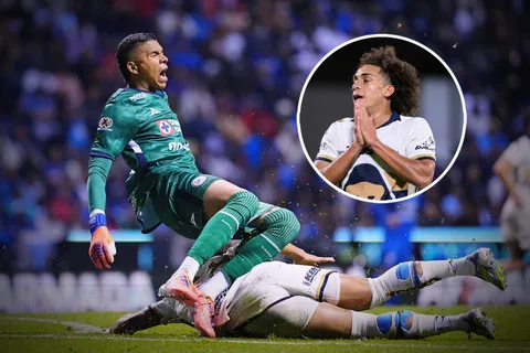 Cruz Azul perdió a Mier por el resto de la temporada tras la dura entrada de Carrasquilla.
