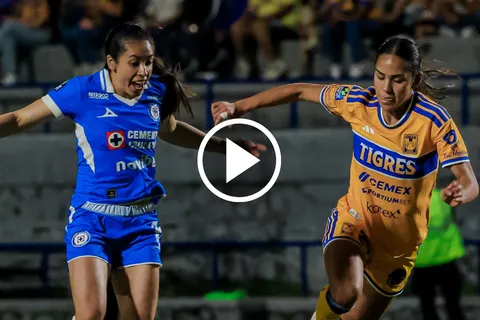 Cruz Azul cayó ante Tigres por la Liga MX Femenil.
