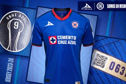 Pirma lanza jersey de colección de Cruz Azul