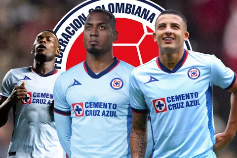 Colombia define a sus citados y Cruz Azul dice presente.