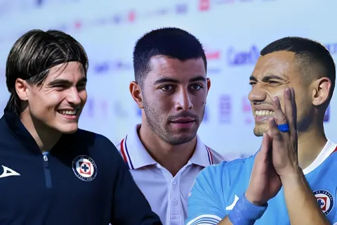 Tres bajas de peso en el XI de Cruz Azul.