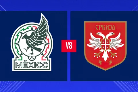 La Selección Mexicana enfrenta a su par de Serbia antes del Mundial.
