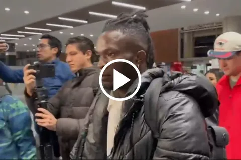 Christian Ebere arribó este viernes a la CDMX y se sumará a Cruz Azul.