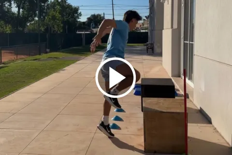 Quiere ganarse la titularidad: así es el entrenamiento de Luka Romero