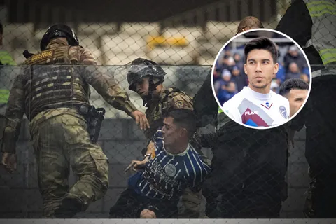 Pol Fernández reaccionó a la agresión que sufrieron seguidores de Godoy Cruz en Brasil.