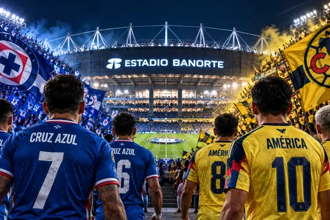El presente de Cruz Azul y América en el Estadio Banorte muestra una amplia diferencia durante el Apertura 2026.