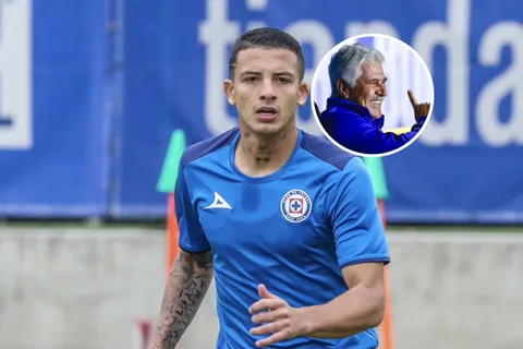 La primera imagen de Kevin Castaño en Cruz Azul