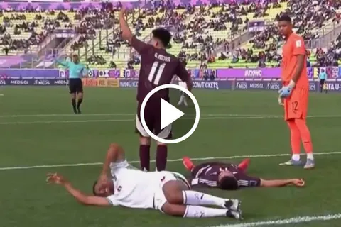 Mateo Levy le dio un susto a todo México tras recibir un golpe ante Marruecos.